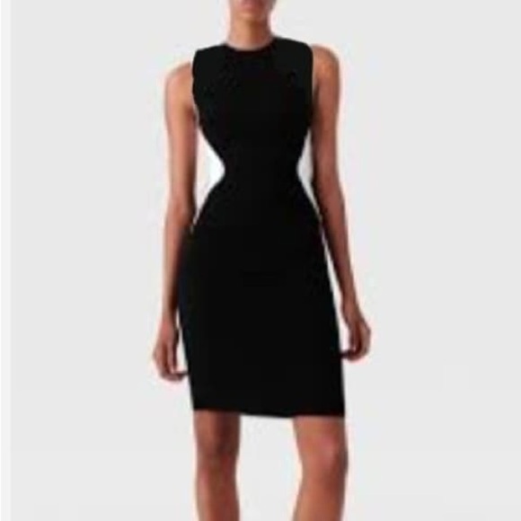 Calvin Klein Colorblock Black and White Sleeveless Dress Sz 8 - Picture 1 of 9
